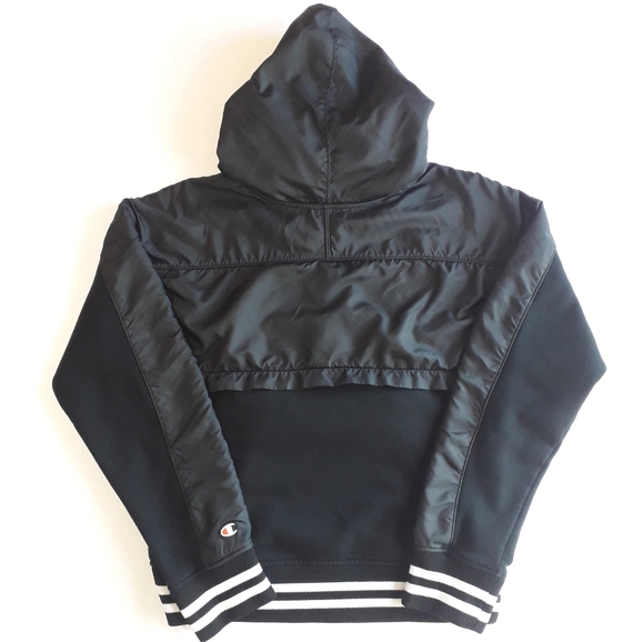 Champion sideline Black half zip hoodie with pockets - Picture 7 of 15